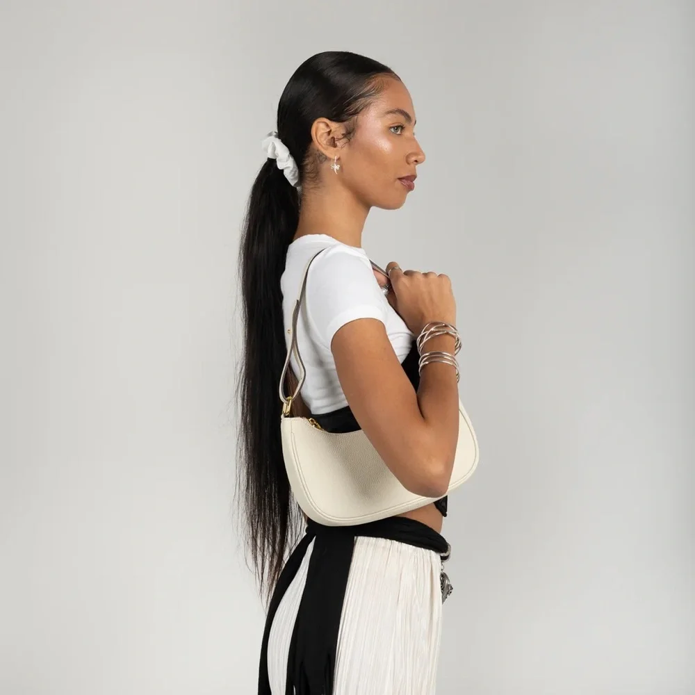 Prema Leathers Ava Crescent Bag - Picture 2 of 12